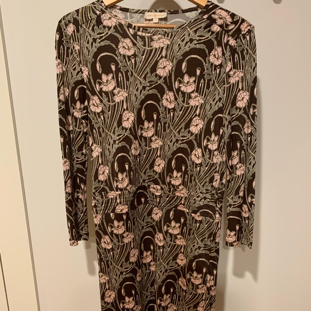 Tory Burch, floral dropped waist dress